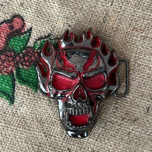 GOTH BELT BUCKLE perfect for rock stars, that special night out or a club crawl.